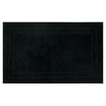 thumbnail image 1 of Mohawk Diplomat Bath Mat Soft Absorbent Quick Dry Machine Washable Non-Slip Bathroom Mat, Black, 20" x 34", 1 of 8