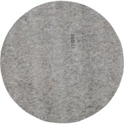 Mohawk Home Dual Surface 1/4 Inch Latex Backed Non-Slip Customizable Felted Rug Pad, Grey, 4'10" ROUND