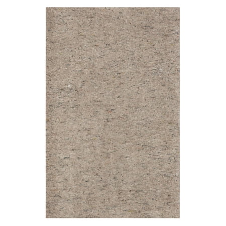 Mohawk Home Dual Surface 1/4 Inch Latex Backed Non-Slip Customizable Felted Rug Pad, Grey, 8' 4" x 10' 2"