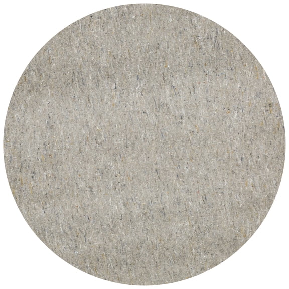 Mohawk Home 6' Round Rug Pad, 1/2" Thick with Non Slip Latex Rubber Gripper