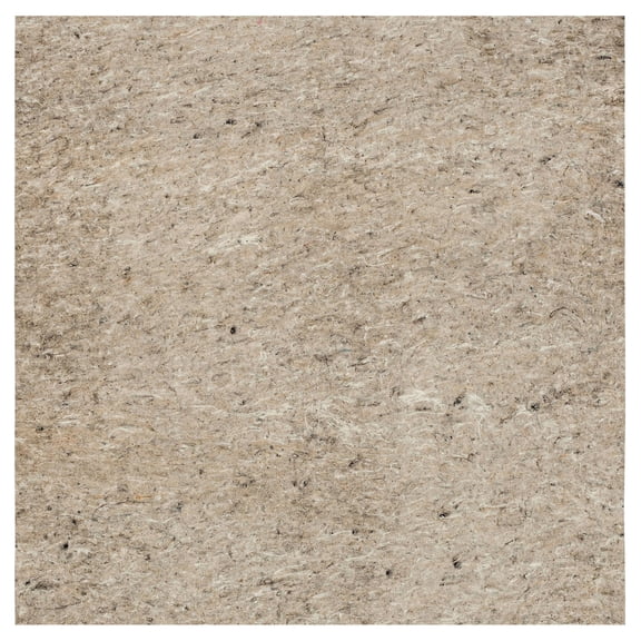 Mohawk Home 6' Square Rug Pad, 1/2" Thick with Non Slip Latex Rubber Gripper