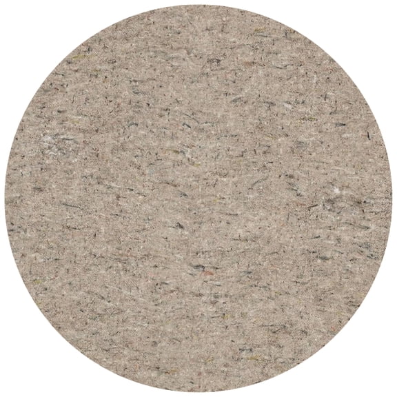 Mohawk Home 7'6" Round Rug Pad, 1/2" Thick with Non Slip Latex Rubber Gripper