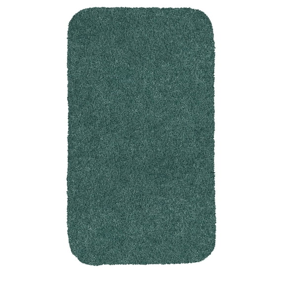 Mohawk Home Acclaim Bath Rug Seafoam, 1'8"x2'10", Teal