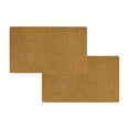 thumbnail image 1 of Mohawk Home All Purpose Low Pile Non-Slip Indoor/Outdoor Stain/Fade Resistant 2 Piece Ribbed Mat, Tan, 1' 6" x 2' 6", 1 of 9