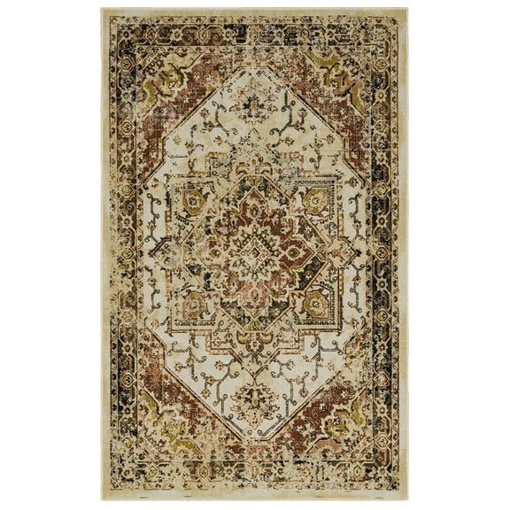 Mohawk Home Annecy Printed Area Rug, Earth, 7' 6" x 10'