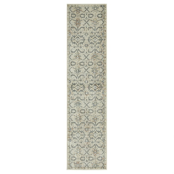 Mohawk Home Arete Floral Indoor Polyester Area Rug, Cream, 2' x 2'11"