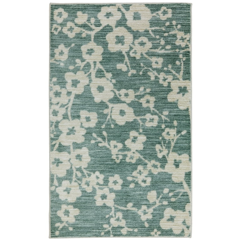 Mohawk Home Aurora 5 x 8 Teal Indoor Geometric Kids Area Rug Mohawk Home Aurora 5 x 8 Teal Indoor Geometric Kids Area Rug