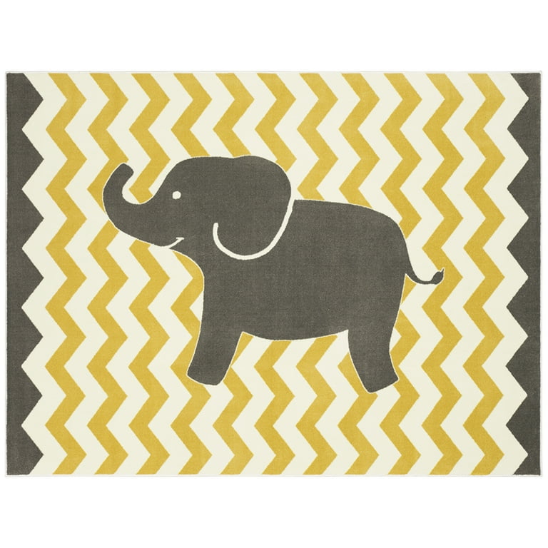 Mohawk Home Aurora (Kids) 7 x 10 Gray Indoor Geometric Kids Area Rug Mohawk Home Aurora (Kids) 7 x 10 Gray Indoor Geometric Kids Area Rug