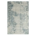 thumbnail image 1 of Mohawk Home Belgrave Washable Low Pile Stain and Fade Resistant Indoor Area Rug, Blue, 2' X 2' 11", 1 of 9