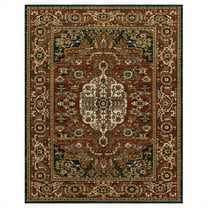 Mohawk Home Borrowdale Woven Ornamental Indoor Area Rug, Red, 2' x 3'