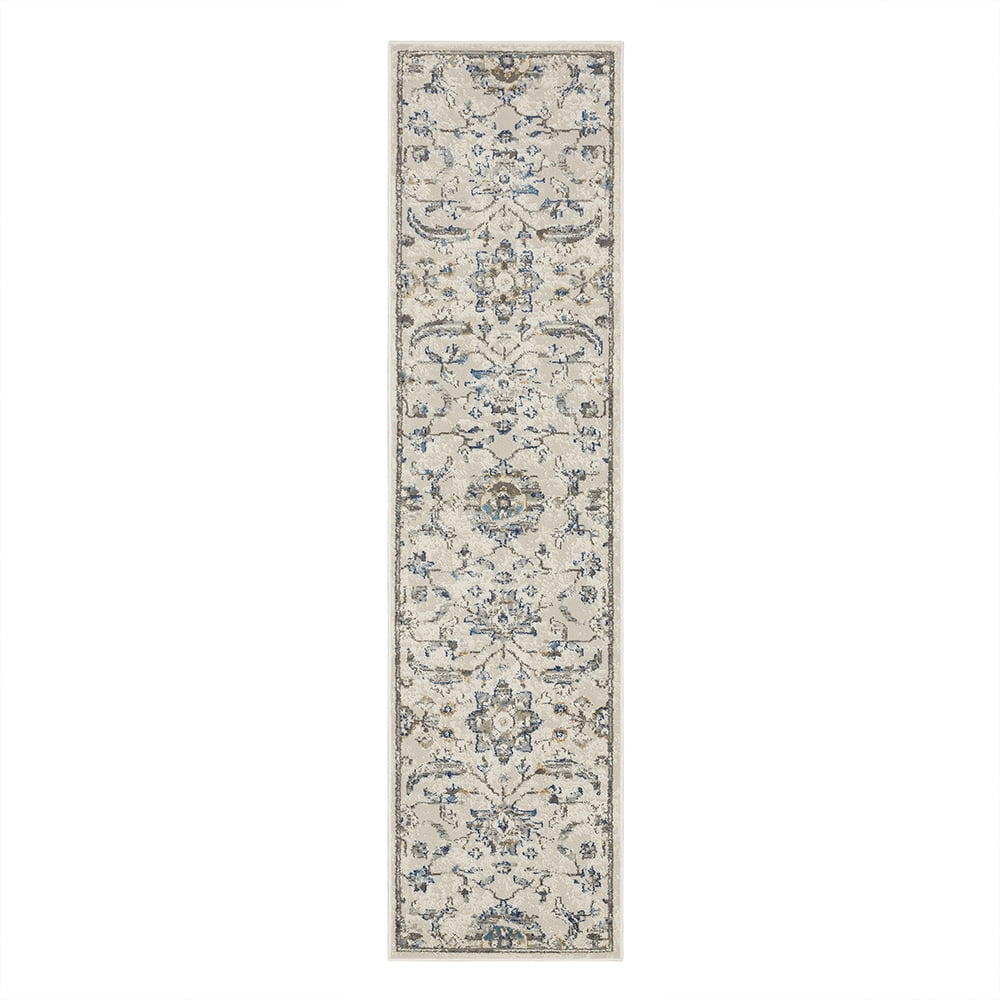 Mohawk Home Cadmus Indoor Woven Area Rug, Blue, 2' x 10'