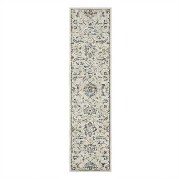 Mohawk Home Cadmus Indoor Woven Area Rug, Blue, 2' x 8'