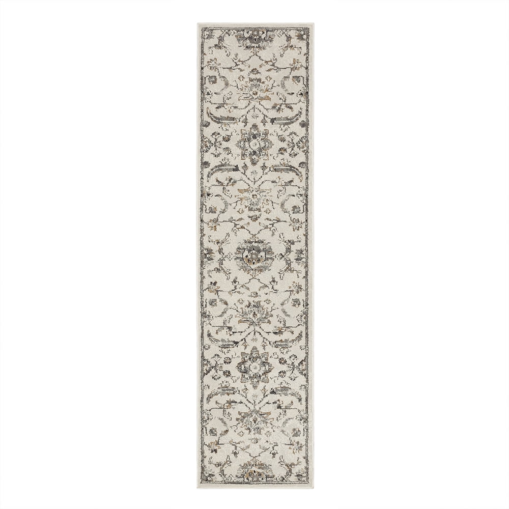 Mohawk Home Cadmus Indoor Woven Area Rug, Grey, 2' x 8'