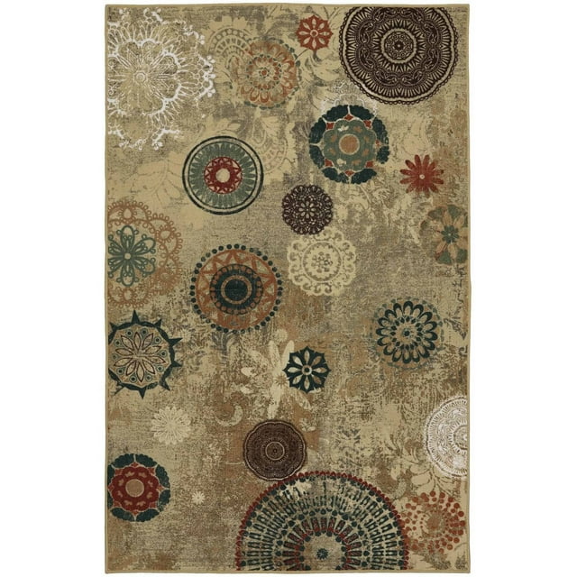 Mohawk Home Caravan Suzani Printed Area Rug