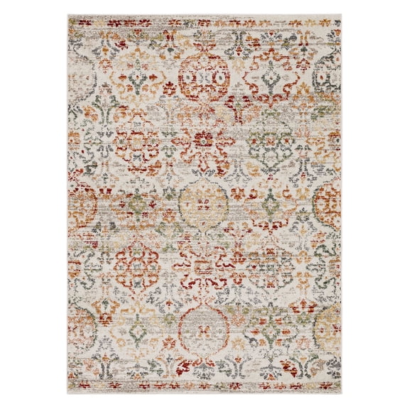 Mohawk Home Keane Indoor Ornamental Area Rug, Red, 6' x 9'