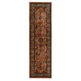 thumbnail image 1 of Mohawk Home Celine Low pile Durable Latex Backed Stain/Fade Resistant Recycled Polyester Area Rug, Burnt Sienna, 2' x 7', 1 of 6