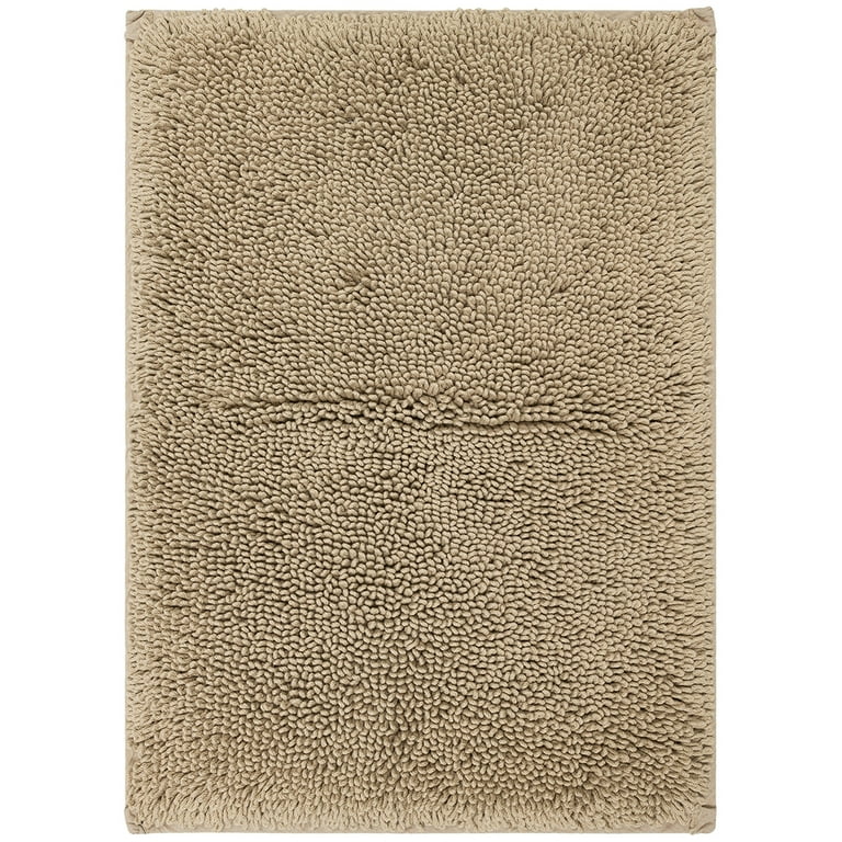 Mohawk Home Regency Cotton Bath Mat, Taupe, 1' 9 inch x 2' 10 inch