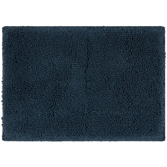 Mohawk Home Classic Cotton Plush Stain/Fade Resistant Non-Slip Washable Bath Mat, Twilight, 2' 3" x 3' 9"
