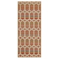 thumbnail image 1 of Mohawk Home Clemente Geo Outdoor Area Rug, Rust, 2' 6" x 6', 1 of 9