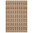 thumbnail image 1 of Mohawk Home Clemente Geo Outdoor Area Rug, Rust, 8' x 10', 1 of 9