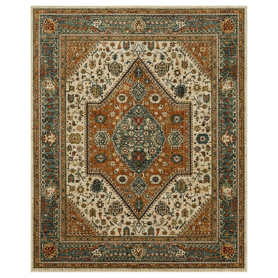 Mohawk Home Coleman Woven Indoor Area Rug, Spice, 3' x 5'
