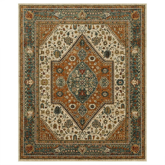 Mohawk Home Coleman Woven Indoor Area Rug, Spice, 3' x 5'