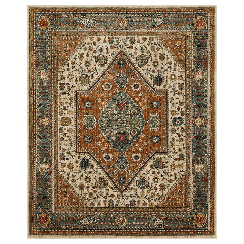 Mohawk Home Coleman Woven Indoor Area Rug, Spice, 4' x 6'