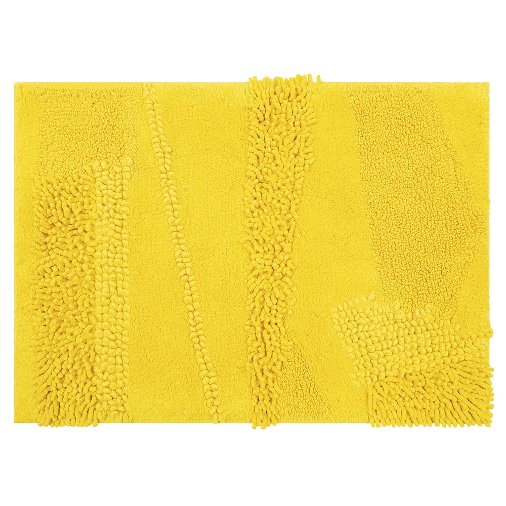 Mohawk Home Composition Cotton Bath Mat, Fiesta Sunshine, 2' x 5'