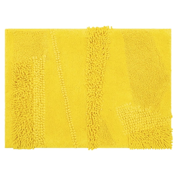 Mohawk Home Composition Cotton Bath Mat, Fiesta Sunshine, 2' x 5'