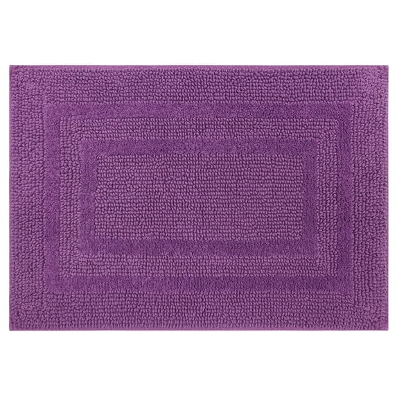 Mohawk Home Cotton Reversible Bath Mat, Fiesta Magenta, 27" x 45"