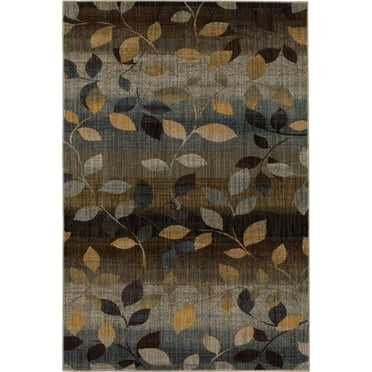 Mohawk Home Dappled Woven Indoor Polyester Area Rug, Sea, 5' 3" x 7' 10"