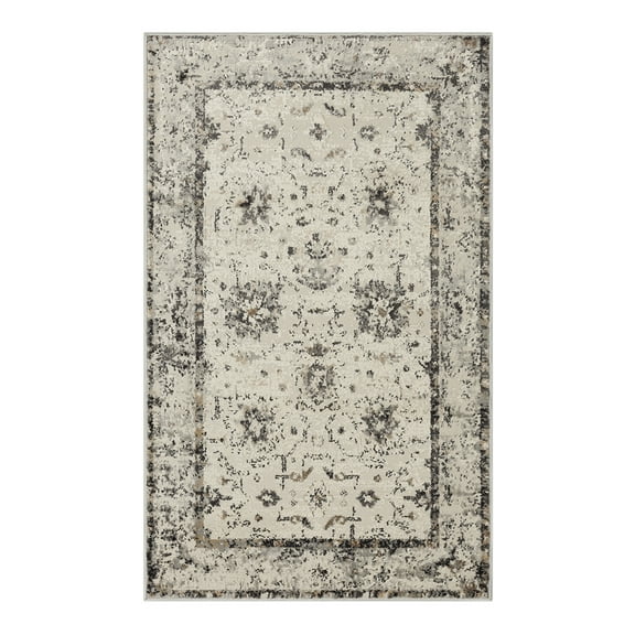 Mohawk Home Demeter Indoor Woven Runner Rug, Light Grey, 2 'x 2'11"