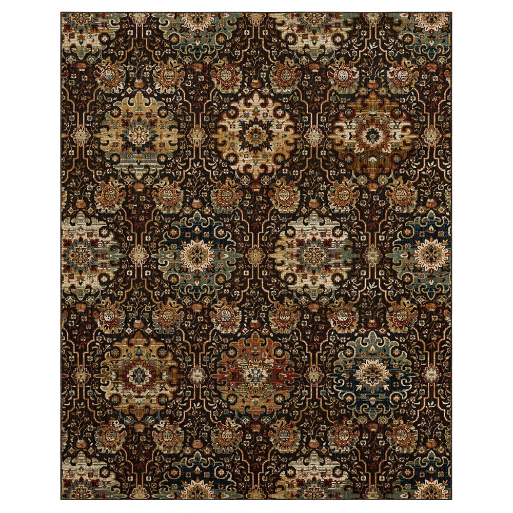 Mohawk Home Denbac Woven Indoor Area Rug, Grey, 6' x 9'