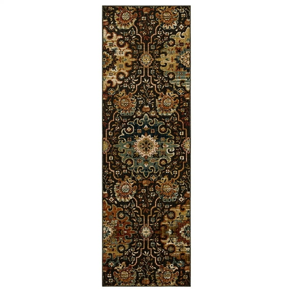 Mohawk Home Denbac Woven Indoor Runner Rug, Grey, 2' 6" x 8'