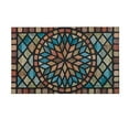 thumbnail image 1 of Mohawk Home Diamond Planks Outdoor Polyester Door Mat, Multi, 1' 6" X 2' 6", 1 of 6