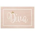 thumbnail image 1 of Mohawk Home Diva High/Low Pile Stain/Fade Resistant Non-Slip Machine Washable Bath Mat, Pink, 1' 8" x 2' 10", 1 of 8