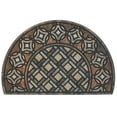 thumbnail image 1 of Mohawk Home Doorscapes Estate Mat Deco Tile Slice Brown Mat Scatter, 1'11"x2'11", Grey, 1 of 4