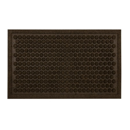 Mohawk Home Dots Impressions Doormat, Chocolate, 1' 6" x 2' 6"