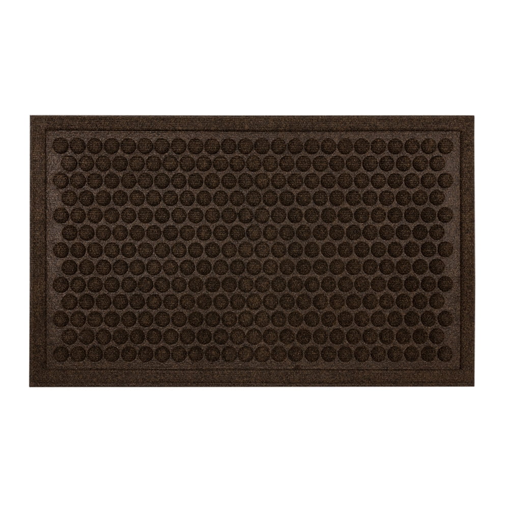 Mohawk Home Dots Impressions Doormat, Chocolate, 2' x 3'