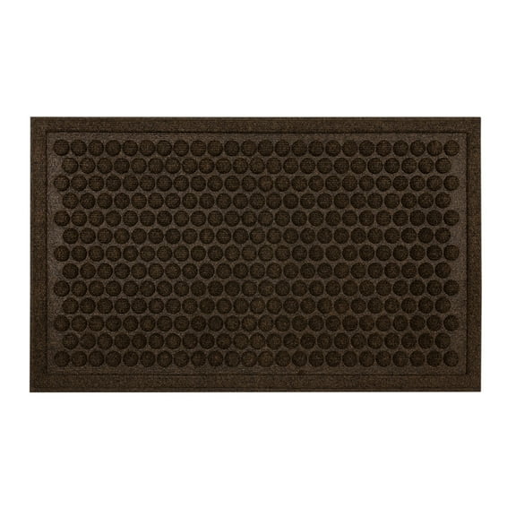 Mohawk Home Dots Impressions Doormat, Chocolate, 2' x 3'