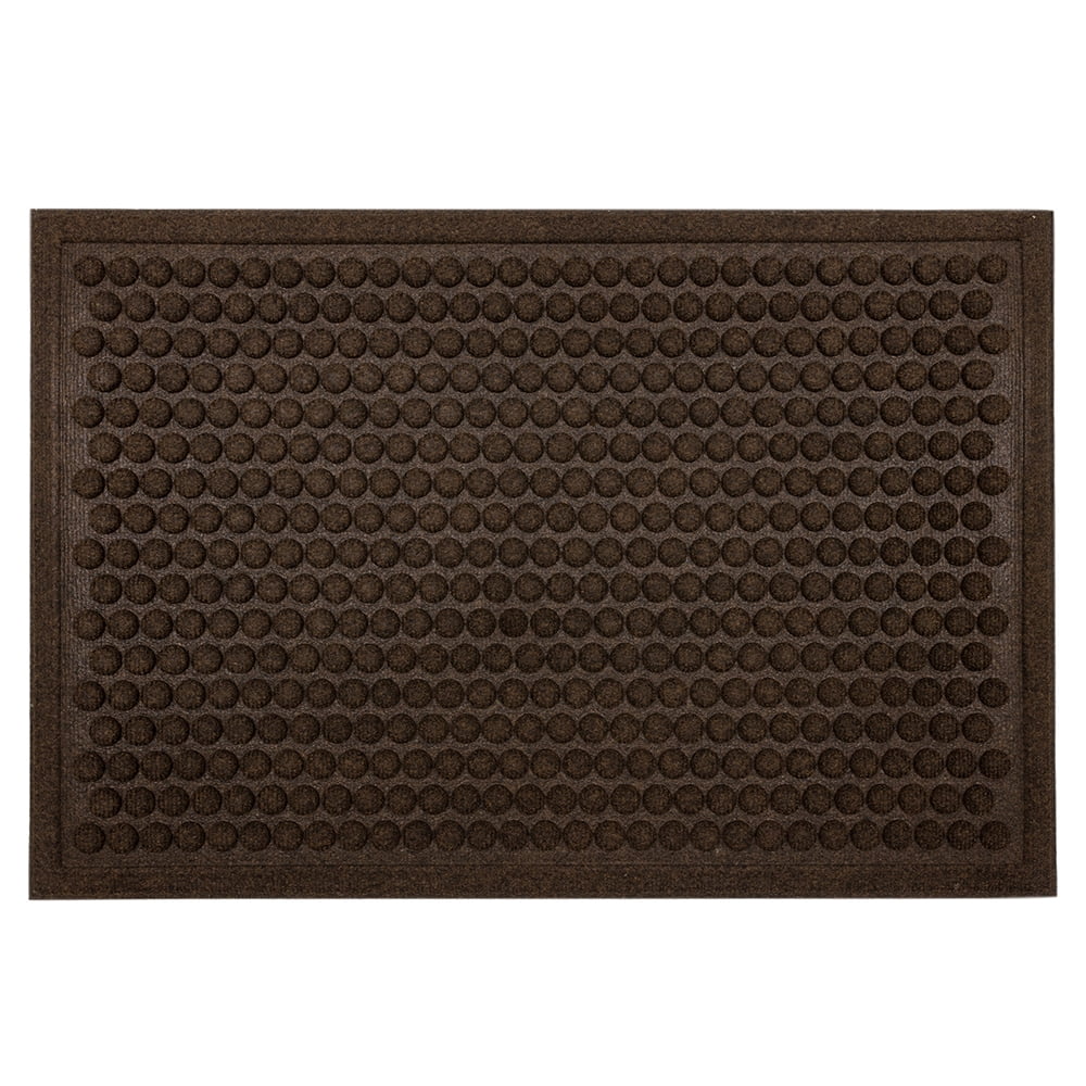 Mohawk Home Dots Impressions Doormat, Chocolate, 3' x 4'