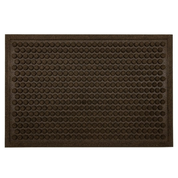 Mohawk Home Dots Impressions Doormat, Chocolate, 3' x 4'