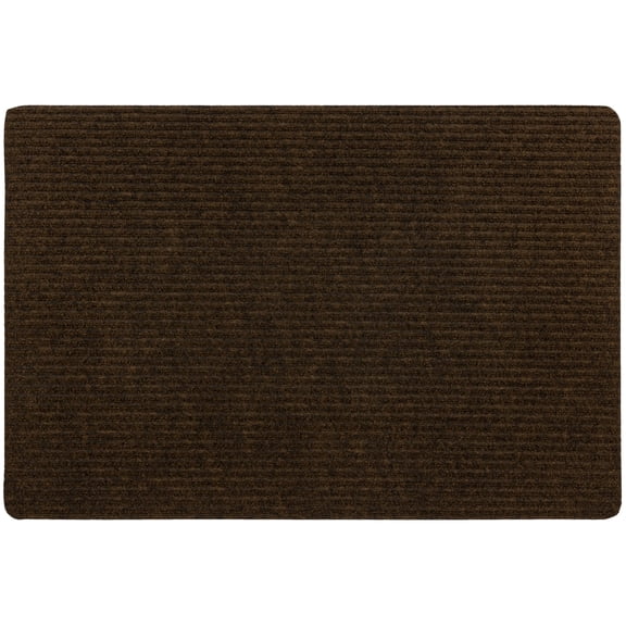 Mohawk Home Double Play Low Pile Indoor/Outdoor Stain/Fade Resistant Non-Slip Doormat, Mocha, 2' x 3'