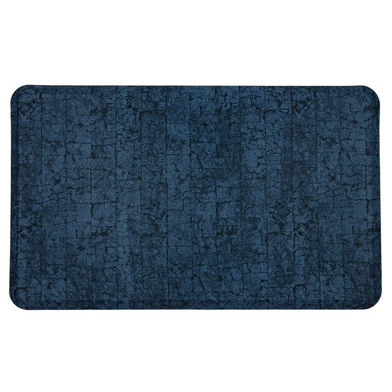 Mohawk Home Dri-Pro Cushion Kitchen Mat, Salten, Sea Blue, 1' 6 X 2' 6 