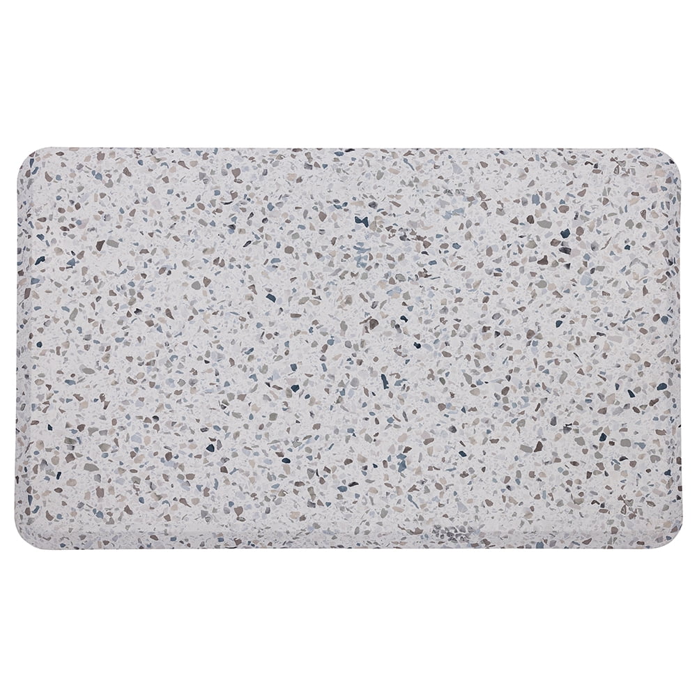 Terrazzo Tile Multi-Color Anti-Fatigue Shower Mat