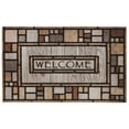 Mohawk Home Drifted Nature Recycled Rubber Door Mat
