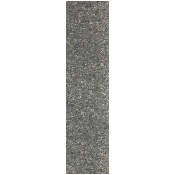 Mohawk Home Dual Surface 1/2 Inch Latex Backed Non-Slip Customizable Rug Pad, Grey, 2' x 12'