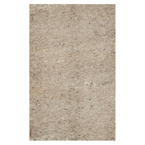 Mohawk Home Dual Surface 1/2 Inch Latex Backed Non-Slip Customizable Rug Pad, Grey, 6' x 9'