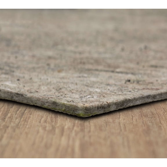 Mohawk Home Dual Surface 1/4 Inch Latex Backed Non-Slip Customizable Felted Rug Pad, Grey, 9' x 12'