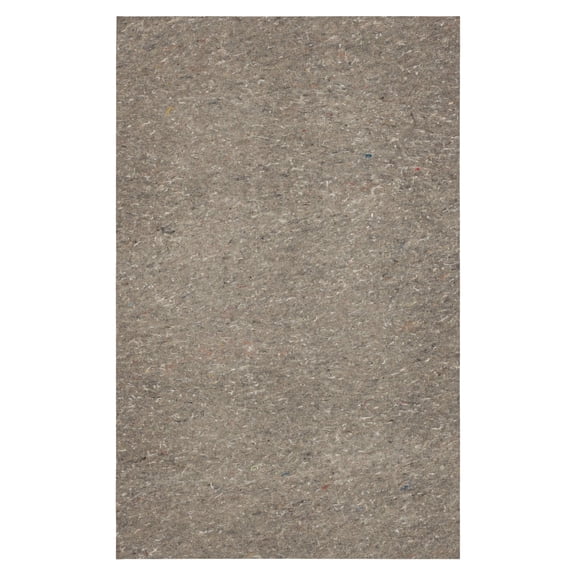 Mohawk Home Dual Surface 3/8 Inch Felted Non-Slip Customizable Indoor Rug Pad, Grey, 7' 6" x 10'